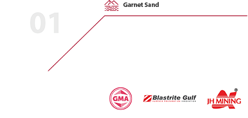 R-Garnet is the Russian market leader in the sale of garnet sand